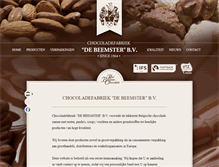 Tablet Screenshot of chocobeemster.nl